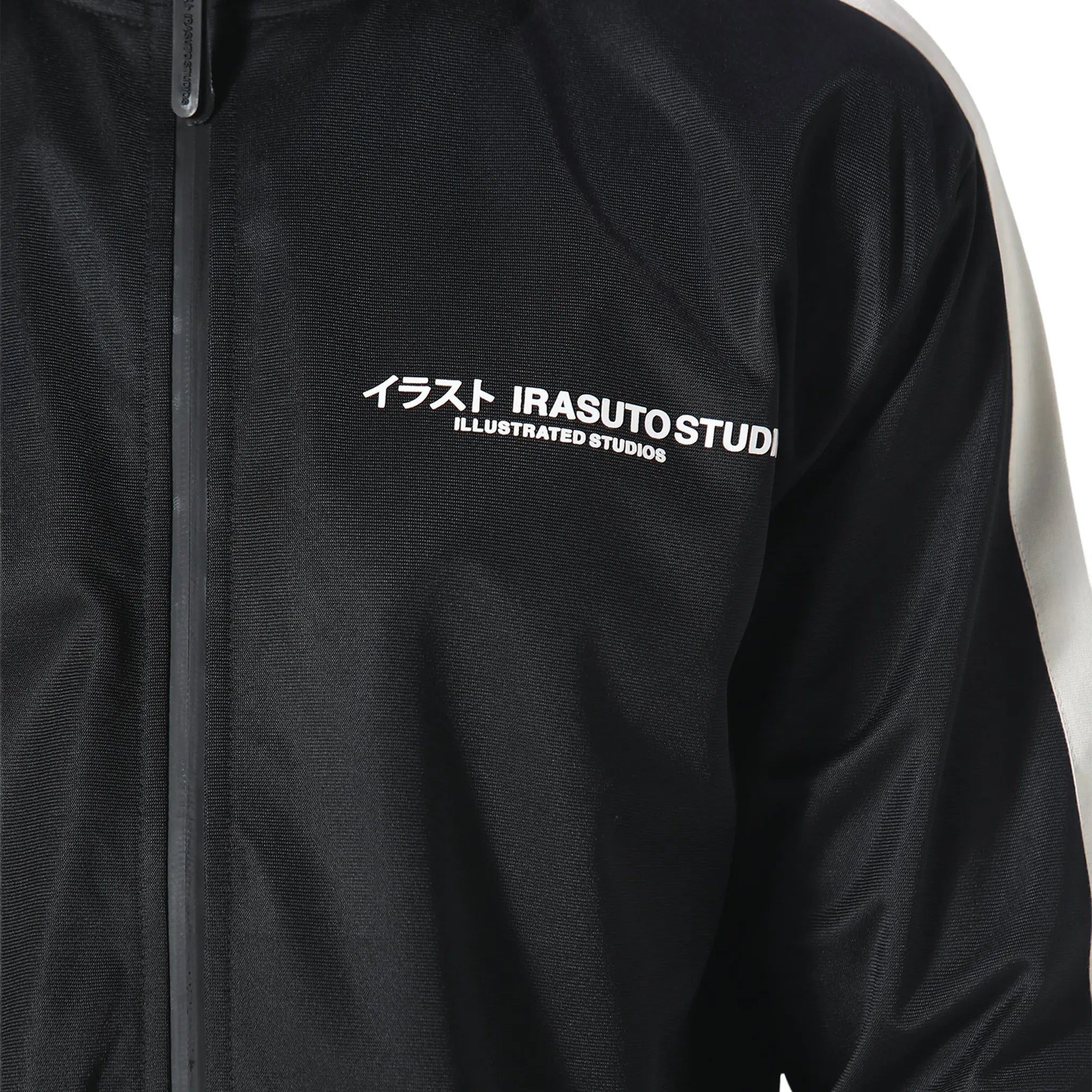 Detailed View of Irasuto Studios Tricote Black Track Jacket 5060615210237